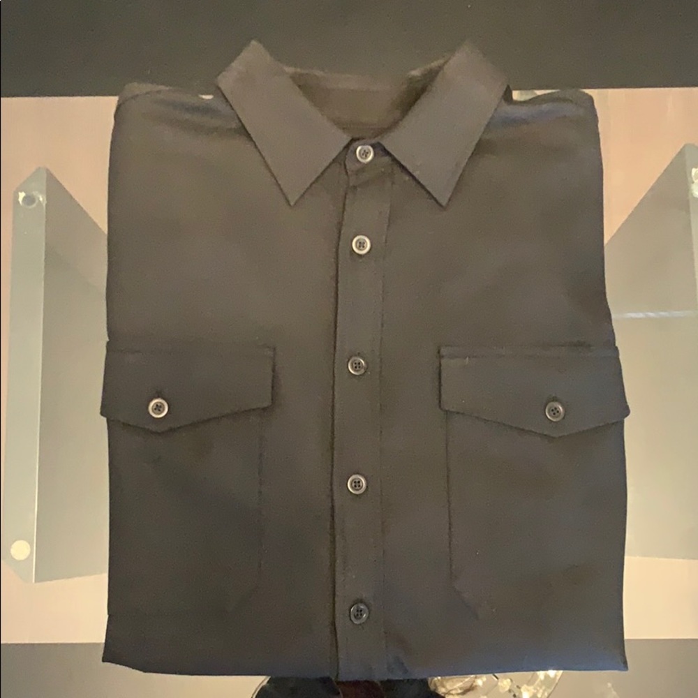 Vince long sleeve button down shirt